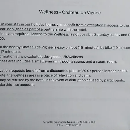 Fermette Ardennaise Typique *